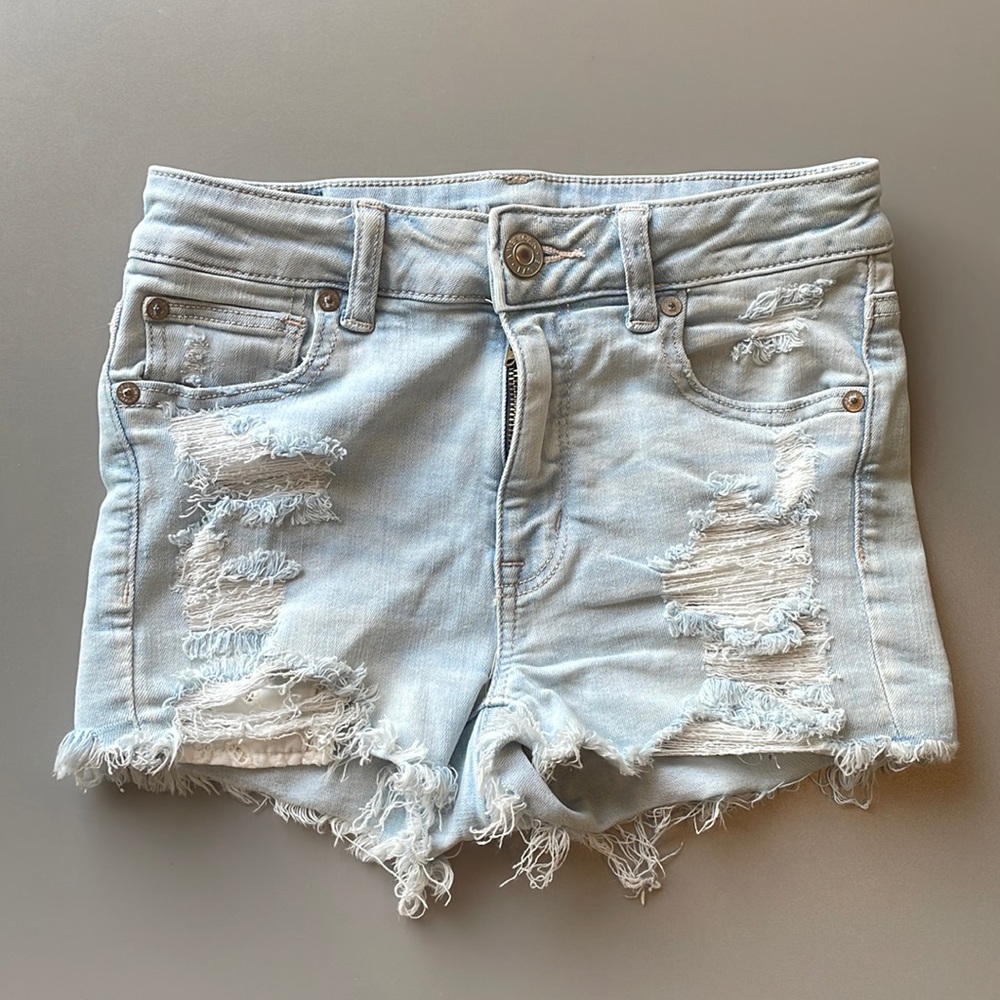 American Eagle Ripped Shorts Next Level Stretch